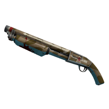 Unusual Red Bear Shotgun (Field-Tested)