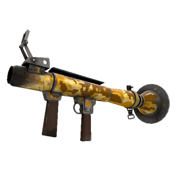 Unusual Sand Cannon Rocket Launcher (Well-Worn)