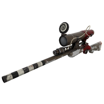Unusual Specialized Killstreak Airwolf Sniper Rifle (Well-Worn)