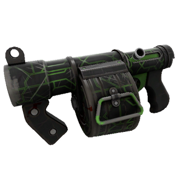 Unusual Specialized Killstreak Alien Tech Stickybomb Launcher (Well-Worn)