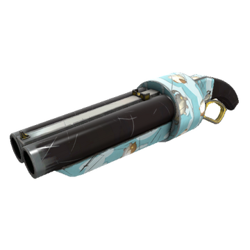 Unusual Specialized Killstreak Blue Mew Scattergun (Minimal Wear)