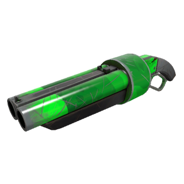Unusual Specialized Killstreak Health and Hell (Green) Scattergun (Field-Tested)