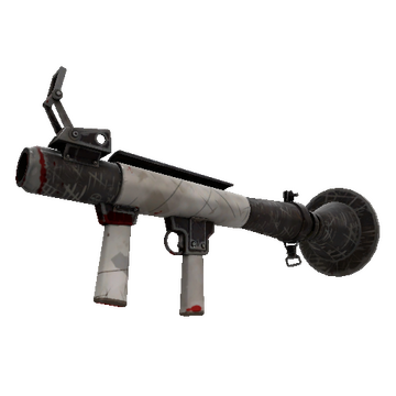 Unusual Specialized Killstreak Kill Covered Rocket Launcher (Battle Scarred)