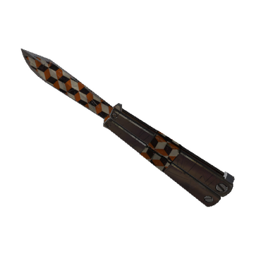 Unusual Specialized Killstreak Merc Stained Knife (Field-Tested)