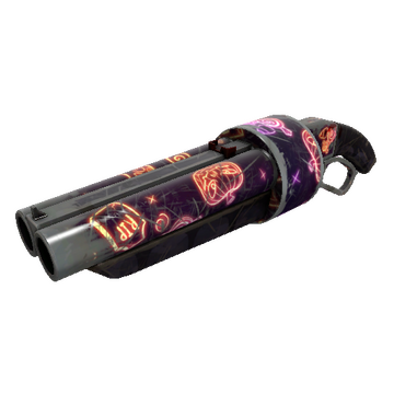 Unusual Specialized Killstreak Neon-ween Scattergun (Well-Worn)