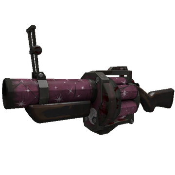 Unusual Specialized Killstreak Star Crossed Grenade Launcher (Battle Scarred)