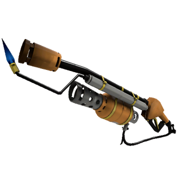 Unusual Specialized Killstreak Turbine Torcher Flame Thrower (Factory New)