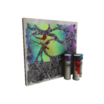 Unusual Spectrum Splattered War Paint (Battle Scarred)