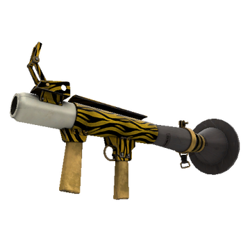 Unusual Tiger Buffed Rocket Launcher (Minimal Wear)