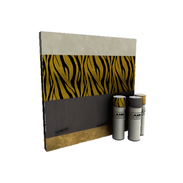 Unusual Tiger Buffed War Paint (Factory New)