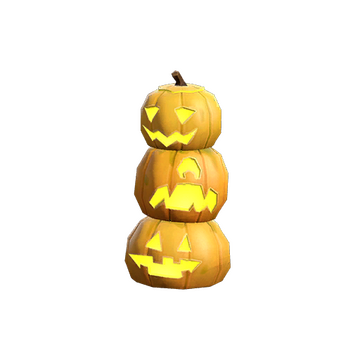 Unusual Towering Patch of Pumpkins