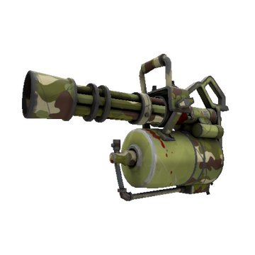 Woodland Warrior Mk.II Minigun (Well-Worn)