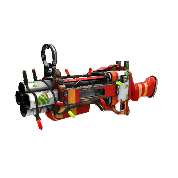 Festivized Killstreak Snow Globalization Iron Bomber (Minimal Wear)