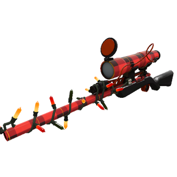 Festivized Professional Killstreak Plaid Potshotter Mk.II Sniper Rifle (Factory New)