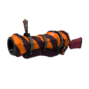 Killstreak Pumpkin Plastered Loose Cannon (Well-Worn)