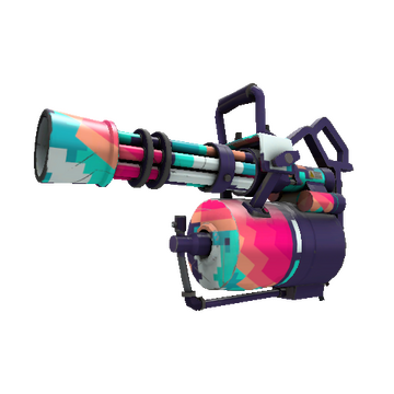Professional Killstreak Miami Element Minigun (Minimal Wear)