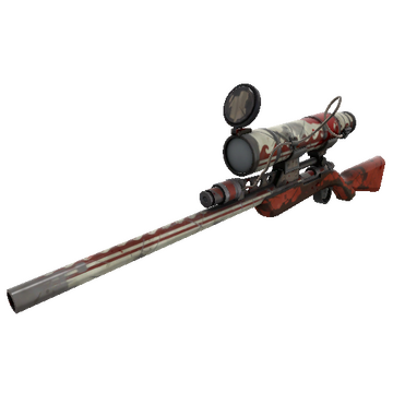 Sleek Greek Sniper Rifle (Battle Scarred)