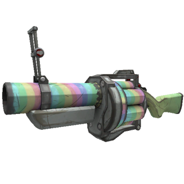 Strange Festive Specialized Killstreak Rainbow Grenade Launcher (Field-Tested)