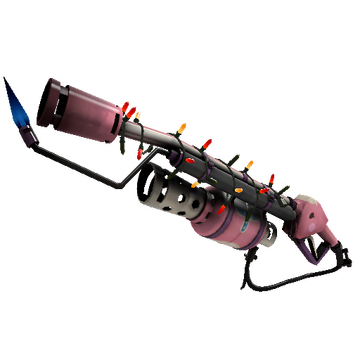 Strange Festivized Professional Killstreak Balloonicorn Flame Thrower (Factory New)