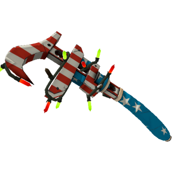 Strange Festivized Professional Killstreak Freedom Wrapped Jag (Minimal Wear)