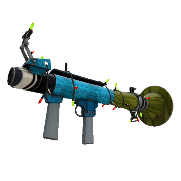Strange Festivized Professional Killstreak Macaw Masked Rocket Launcher (Minimal Wear)