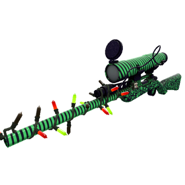 Strange Festivized Professional Killstreak Raving Dead Sniper Rifle (Factory New)
