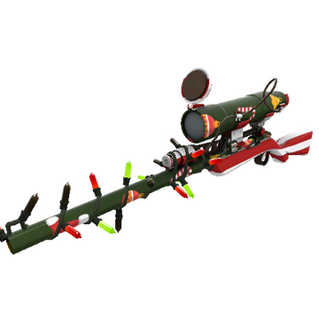 Strange Festivized Professional Killstreak Smissmas Village Sniper Rifle (Factory New)