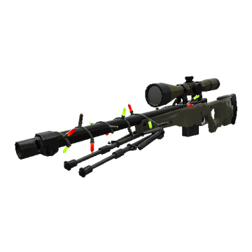 Strange Festivized Specialized Killstreak AWPer Hand
