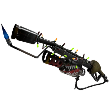 Strange Festivized Specialized Killstreak Warhawk Flame Thrower (Minimal Wear)
