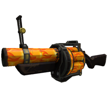 Strange Professional Killstreak Fire Glazed Grenade Launcher (Field-Tested)