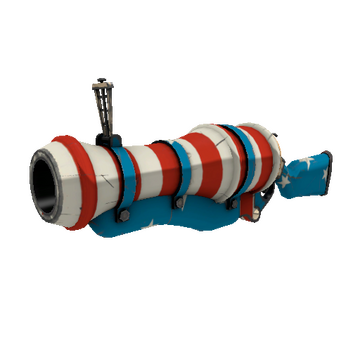Strange Professional Killstreak Freedom Wrapped Loose Cannon (Field-Tested)