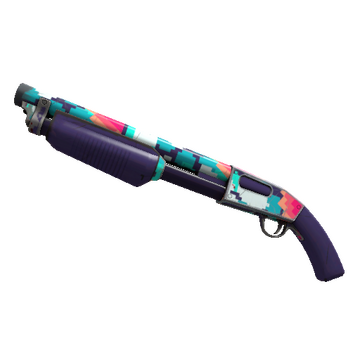 Strange Professional Killstreak Miami Element Shotgun (Field-Tested)