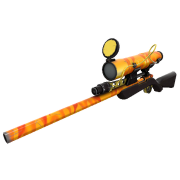 Strange Specialized Killstreak Fire Glazed Sniper Rifle (Field-Tested)
