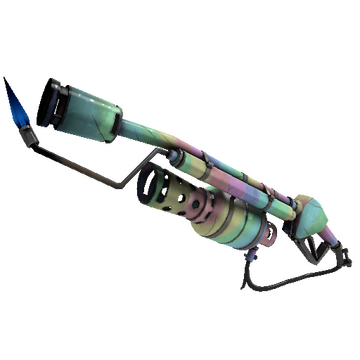 Strange Specialized Killstreak Rainbow Flame Thrower (Minimal Wear)