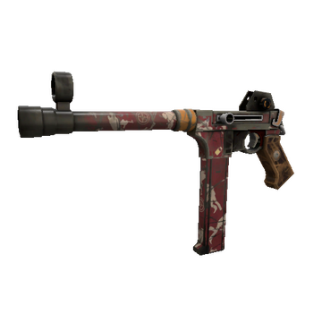 Strange Unusual Professional Killstreak Low Profile SMG (Well-Worn)
