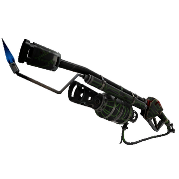 Unusual Alien Tech Flame Thrower (Well-Worn)