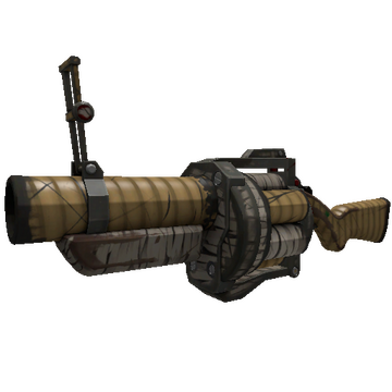 Unusual Bamboo Brushed Grenade Launcher (Well-Worn)
