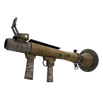 Unusual Bamboo Brushed Rocket Launcher (Well-Worn)