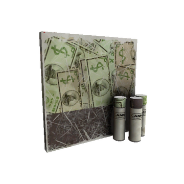 Unusual Bank Rolled War Paint (Well-Worn)