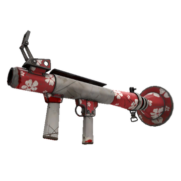 Unusual Bloom Buffed Rocket Launcher (Battle Scarred)