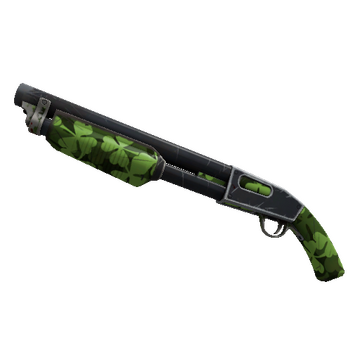 Unusual Clover Camo'd Shotgun (Field-Tested)