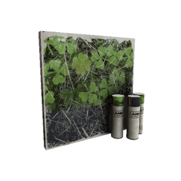 Unusual Clover Camo'd War Paint (Well-Worn)