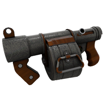Unusual Damascus & Mahogany Stickybomb Launcher (Minimal Wear)