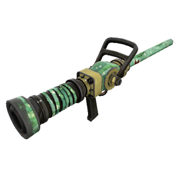 Unusual Festive Specialized Killstreak Flower Power Medi Gun (Field-Tested)