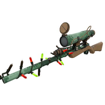 Unusual Festivized Alpine Sniper Rifle (Minimal Wear)