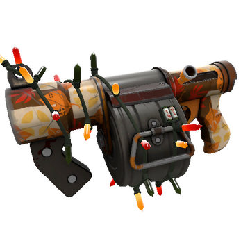Unusual Festivized Anodized Aloha Stickybomb Launcher (Field-Tested)