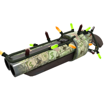 Unusual Festivized Bank Rolled Scattergun (Field-Tested)