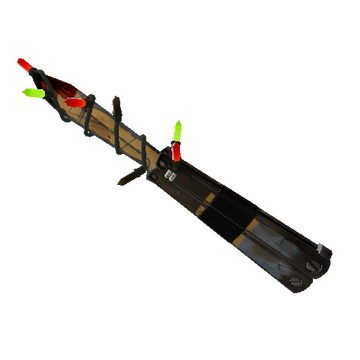 Unusual Festivized Blitzkrieg Knife (Well-Worn)