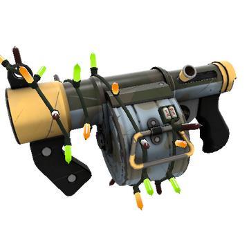 Unusual Festivized Blitzkrieg Stickybomb Launcher (Minimal Wear)