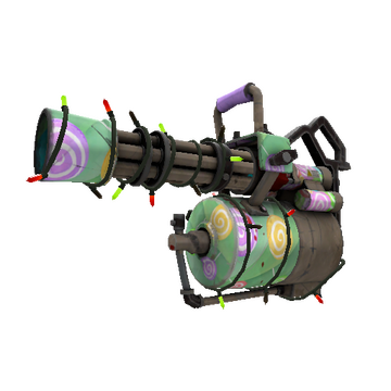 Unusual Festivized Brain Candy Minigun (Field-Tested)